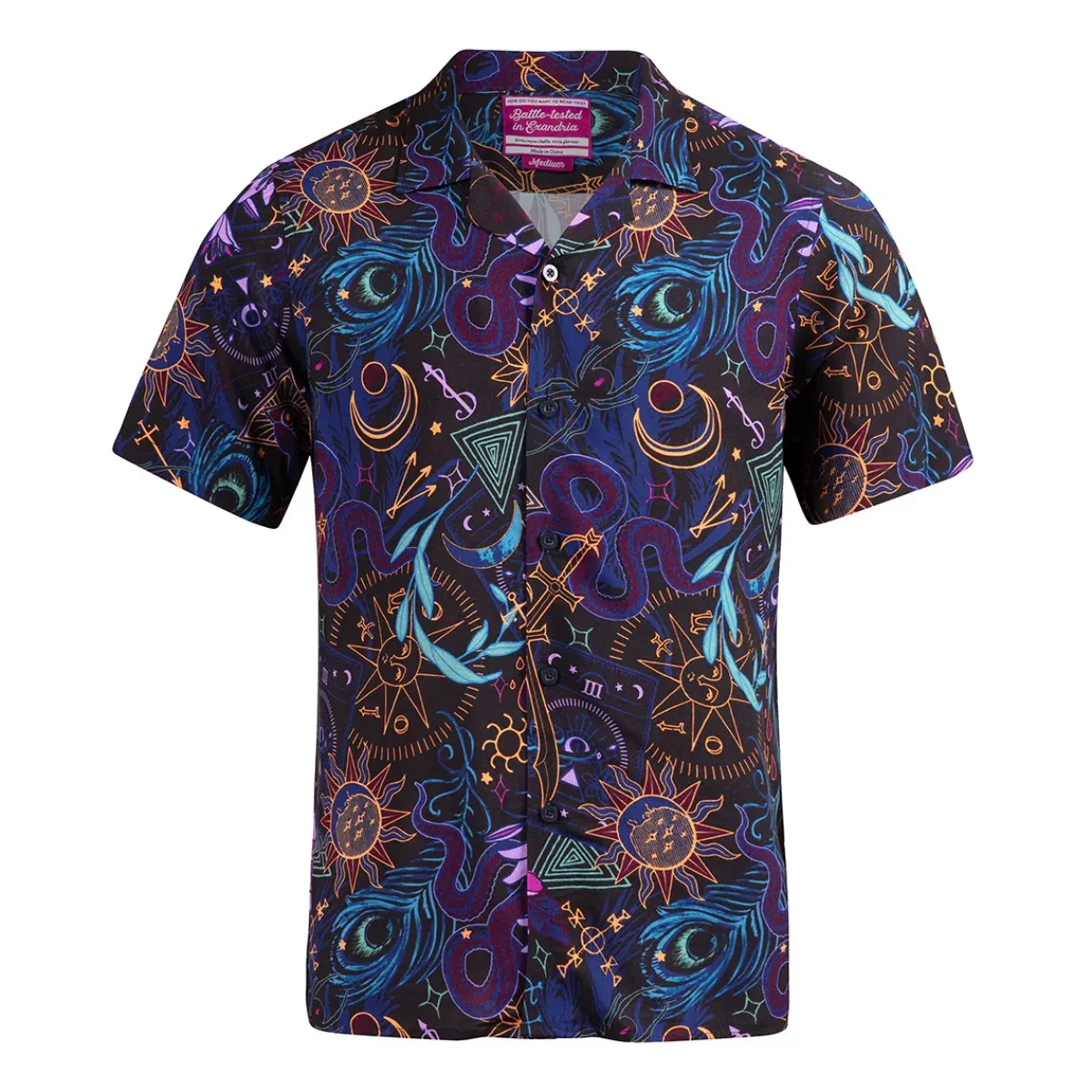 Critical Role Beauty of Exandria: Creation - Mollymauk Tealeaf Camp Shirt