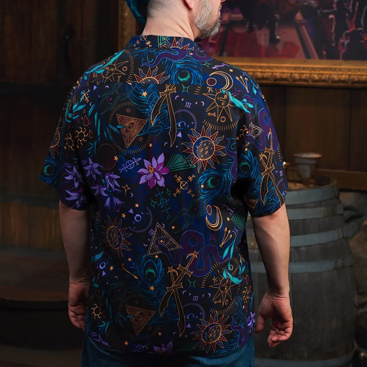 Critical Role Beauty of Exandria: Creation - Mollymauk Tealeaf Camp Shirt
