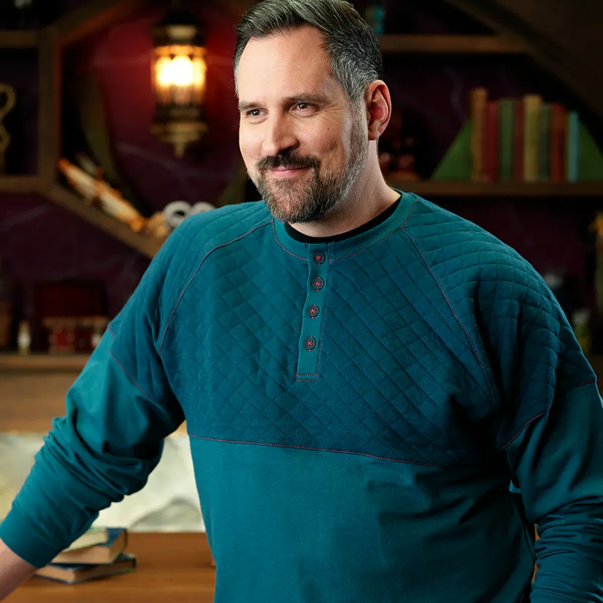 Critical Role Beauty of Exandria: The Wildes - Fjord Stone Henley Long Sleeve Shirt