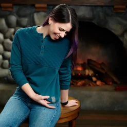 Critical Role Beauty of Exandria: The Wildes - Fjord Stone Henley Long Sleeve Shirt