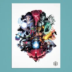 Critical Role Bells Hells Art Print by Matteo Scalera & Moreno Dinisio