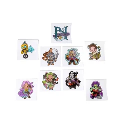 Critical Role Bells Hells Chibi Vinyl Decals Set 9-Pack