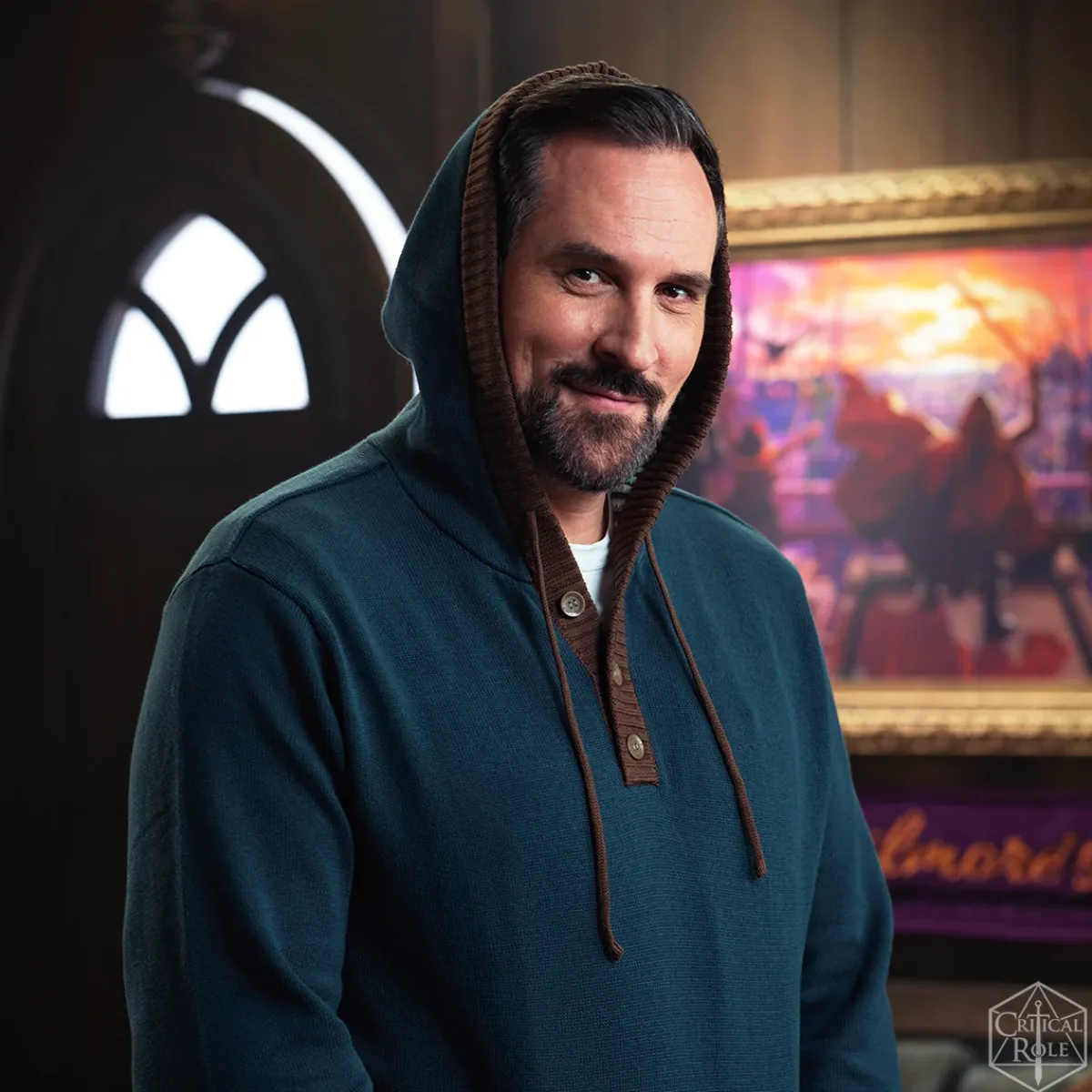 Critical Role Bells Hells Collection: Chetney Pock O'Pea Pullover Knit Hoodie