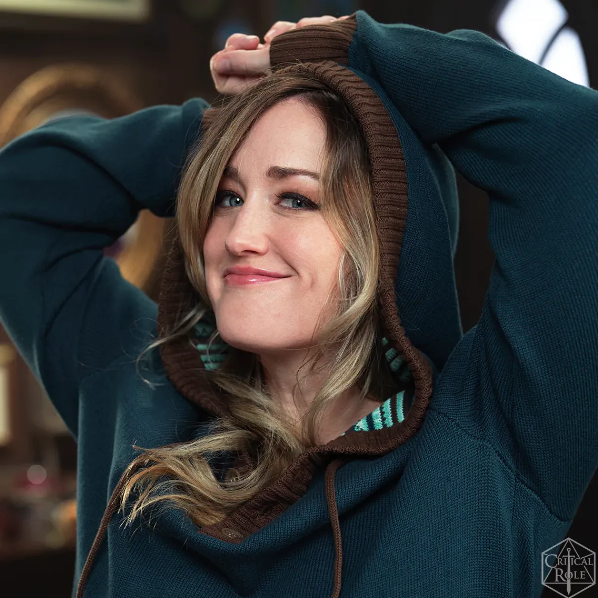 Critical Role Bells Hells Collection: Chetney Pock O'Pea Pullover Knit Hoodie