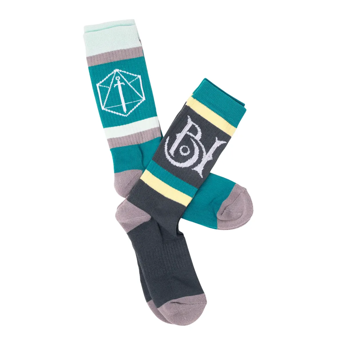 Critical Role Bells Hells Retro Crew Socks 2-Pack