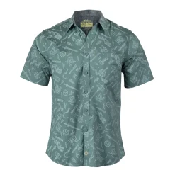 Critical Role Bells Hells Weapons Button Down Short Sleeve Shirt