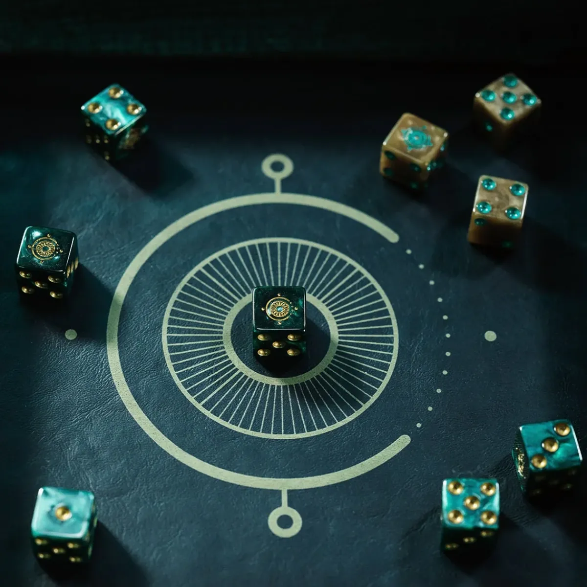 Critical Role Candela Obscura Dice Set