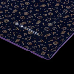 Critical Role Bells Hells Pattern Printed Leatherette Folding Dice Tray