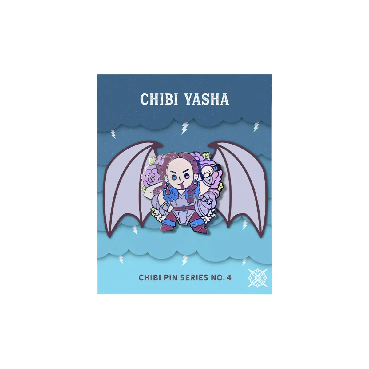 Critical Role Chibi Pin No. 4 - Yasha Nydoorin