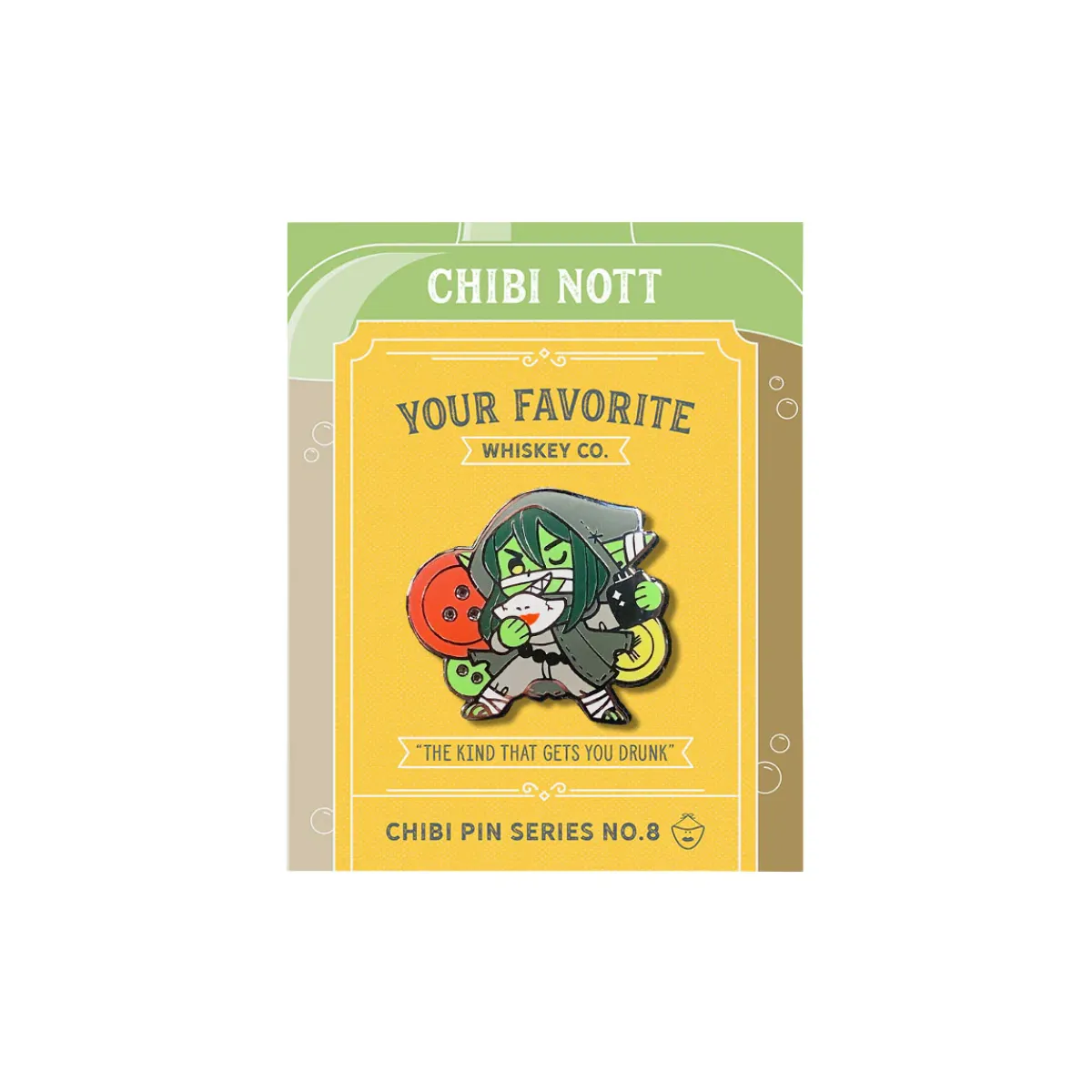 Critical Role Chibi Pin No. 8 - Nott the Brave