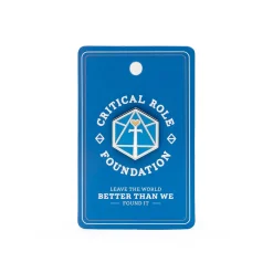 Critical Role Foundation Enamel Pin