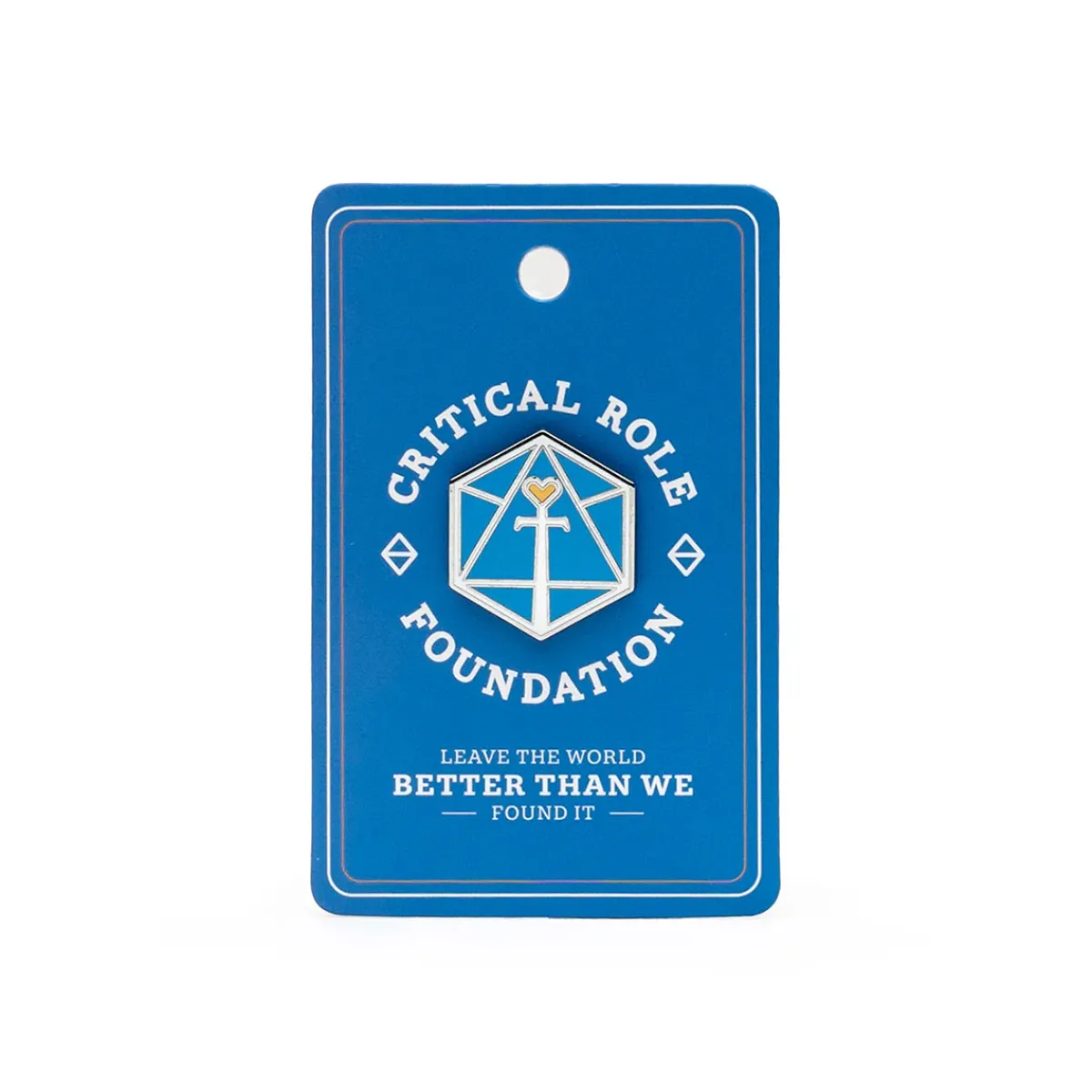 Critical Role Foundation Enamel Pin
