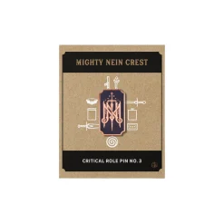 Critical Role Pin No. 3 - Mighty Nein Crest