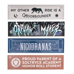 Critical Role Mighty Nein Bumper Sticker 4-Pack Set