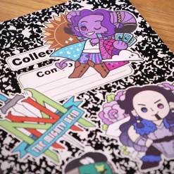 Critical Role Mighty Nein Chibi Vinyl Decals
