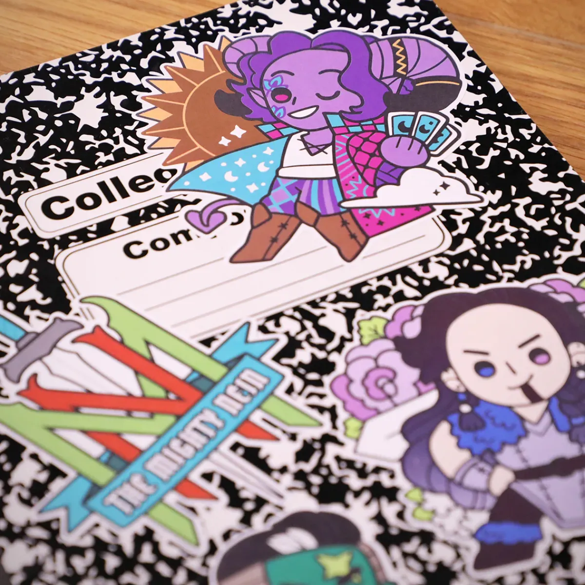 Critical Role Mighty Nein Chibi Vinyl Decals