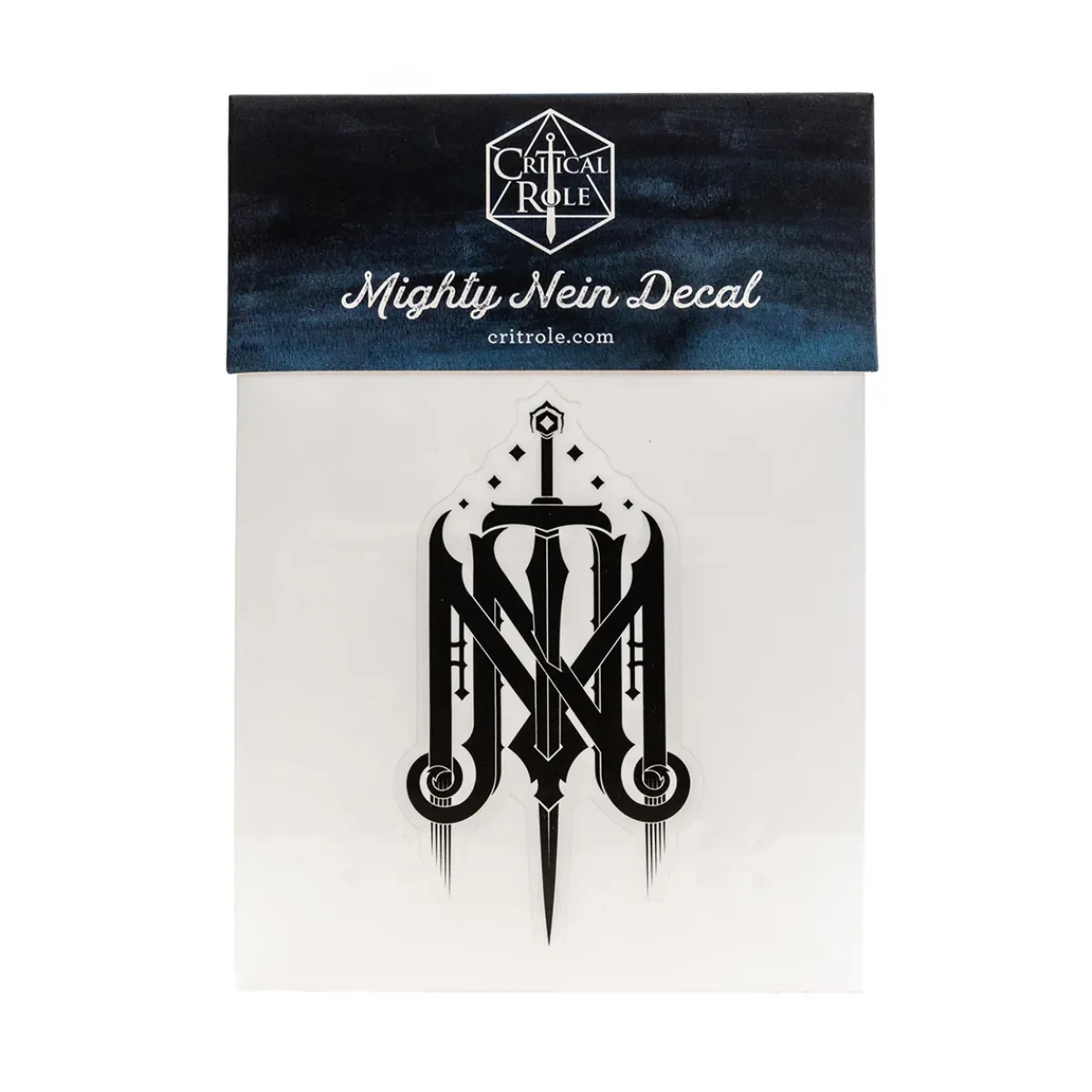Critical Role Mighty Nein Crest Decal