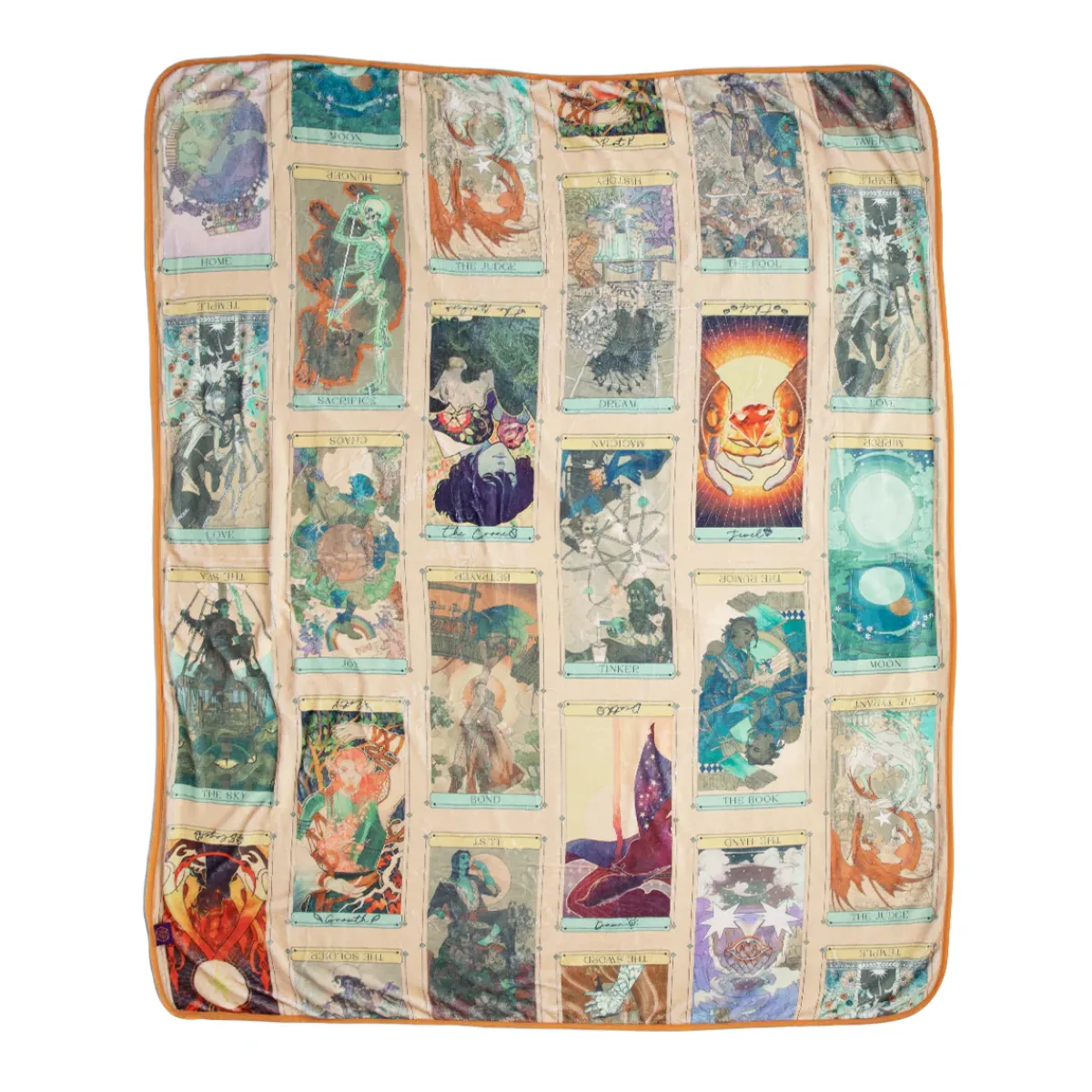 Critical Role Oracle of the Moon Tarot Blanket