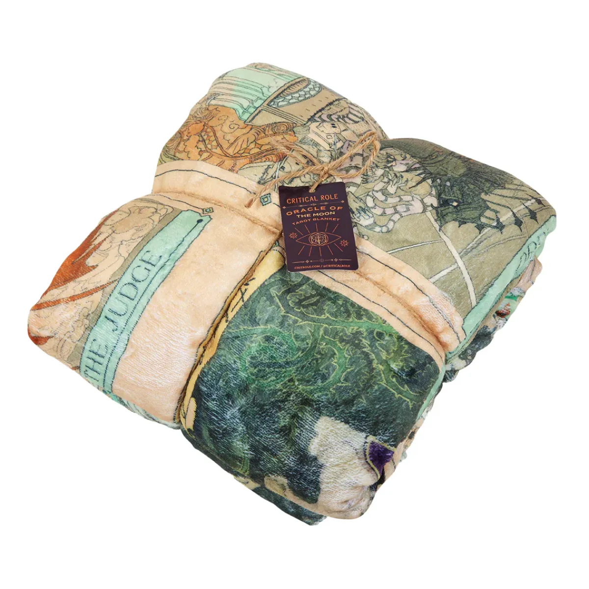 Critical Role Oracle of the Moon Tarot Blanket