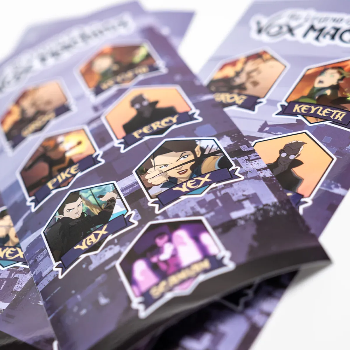 Critical Role The Legend of Vox Machina Sticker Set