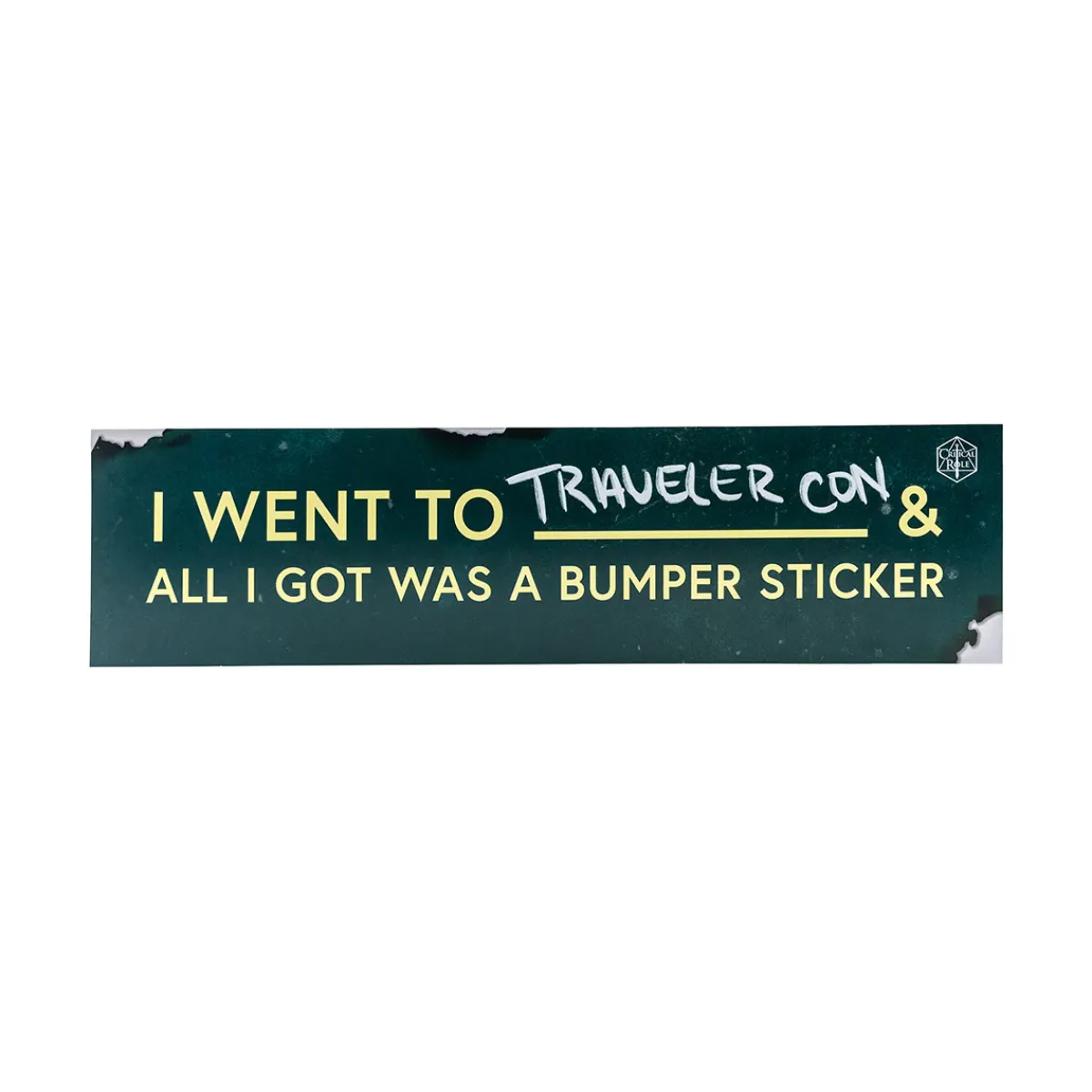 Critical Role Traveler Con Bumper Sticker 3-Pack Set