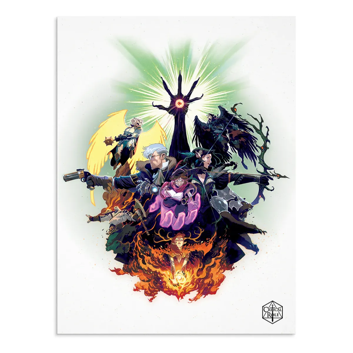 Critical Role Vox Machina Art Print by Matteo Scalera & Moreno Dinisio