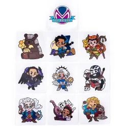 Critical Role Vox Machina Chibi Vinyl Decals Set 10-Pack