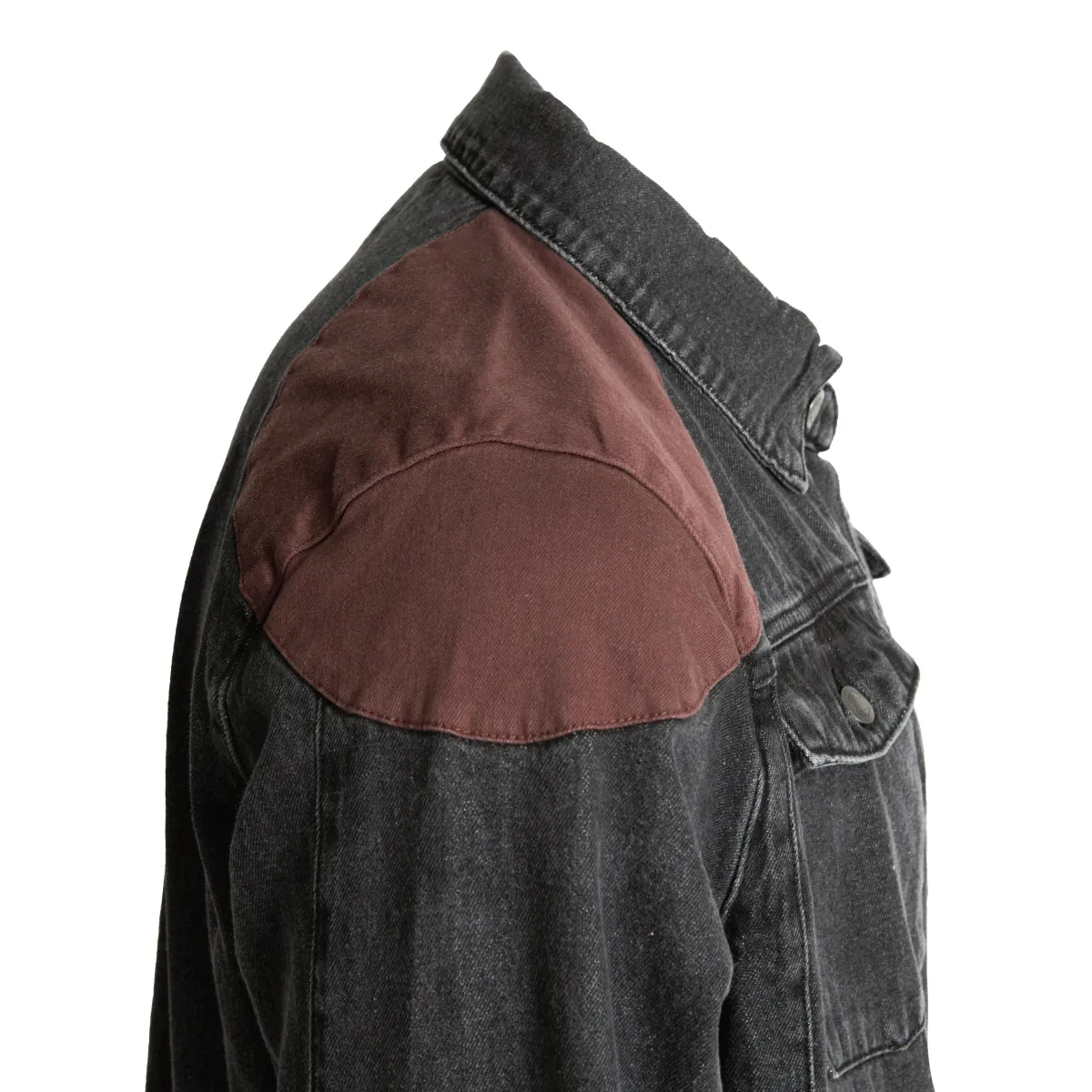 Critical Role Vox Machina Collection: Grog Strongjaw Flannel Lined Denim Shirt Jacket