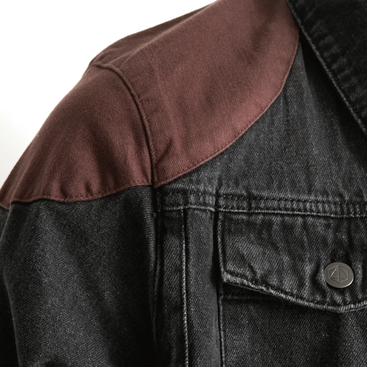 Critical Role Vox Machina Collection: Grog Strongjaw Flannel Lined Denim Shirt Jacket