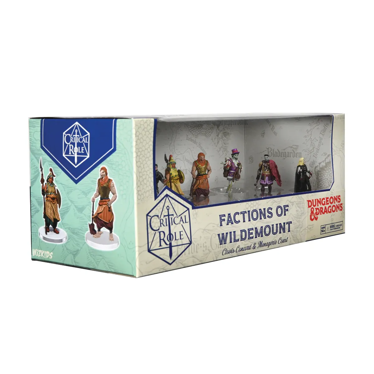 Critical Role WizKids Minis: Factions of Wildemount - Clovis Concord & Menagerie Coast